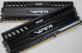 Patriot 8GB(2x4GB) Viper III DDR3 2133 (PC3 17000) CL11 Desktop Memory With Black Mamba Heatsink - P, снимка 1