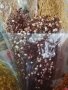 Сухи ситни цветя Гипсофила Гипсофил цветчета цветенца клонки сноп букет аранжиране бутониери сапун, снимка 7