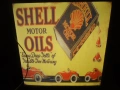 SHELL  motor oils, светеща реклама., снимка 1