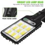 LED, Соларна лампа, сензорна лампа, водоустойчива, соларен панел, сензор за движение и светлина, ЛЕД, снимка 8