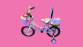 Детски велосипед 14 инча , циклама, снимка 3