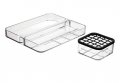 Комплект органайзери за грим Amazon Basics 299604-165-A60 сет от 2 части за бижута и козметика, снимка 3