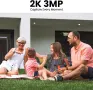 2K Безжична Соларна Камера за Външно Наблюдение AOQEE S1, снимка 4