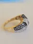 Златен пръстен със 77 Диаманта 14 карата 585, снимка 14
