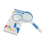 Мощна увеличителна ръчна лупа с дръжка 6X увеличение за четене на книги деца голяма стъклена , снимка 12