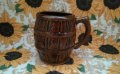 Сервиз троянска керамика-Голяма каничка и 5 чаши с дръжка, снимка 4