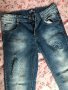 Детски дънков панталон, класическо дънково синьо, размер 146, снимка 1 - Детски панталони и дънки - 38961308