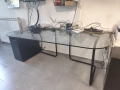 Масивна стъклена маса/ бюро , снимка 8