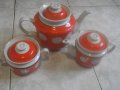 Made in USSR-Лот 3 бр. Стари Винтидж Ретро Порцелан Кани-СССР-НОВИ, снимка 3