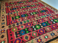 Автентичен отлично съхранен вълнен Тетевенски килим