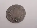 20 кройцера 1782 г . Австрия . Сребро, снимка 2