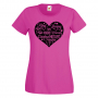 Дамска тениска Mother Heart Words 2,Празник на Майката,Подарък,Изненада,Рожден Ден, снимка 7