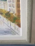 Hernandez 57х49см/2бр испански картини масло върху платно/градски пейзаж-Виена/картина дървена рамка, снимка 11