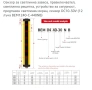 Оптичен оптоелектонен сензор,светлинна завеса, фотоелектрически сензор за защита (BEM1240-C-440NB) , снимка 2