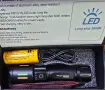 Акумулаторен LED фенер PM10-TG Zoom алуминий USB, акумулатор 26650, снимка 1