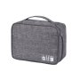 Органайзер за пътуване за Електроника, 24х18х10 см, Сив, снимка 2