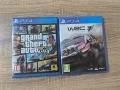 Игри за playstation 4 - Wrc/Grand the auto Five , снимка 1