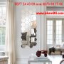 Стикери за стена Огледални стикери плочки шестоъгълни за украса декорация на стена бана мебели 3847, снимка 9