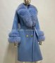 Дамски палта от кашмир и естествен косъм, снимка 5