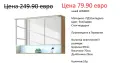 РАЗЧИСТВАМЕ СКЛАДА различни модела горни шкафове за баня от 34.90 евро, снимка 7