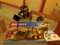 Конструктор Лего - модел LEGO City 60219 - Строителен товарач, снимка 1