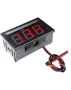 Цифров LED волтметър за вграждане 4.5-30V DC, снимка 1