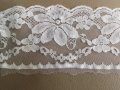 Дантела Бяла 8 см, снимка 4