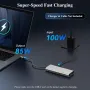 USB C докинг станция с троен дисплей Minthouz 12 в 1 USB C хъб, 4*USB порта, снимка 3