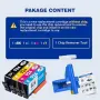 Нови Мастилници HP 924 за OfficeJet Pro 8120e 8122e 8125e 8130e 4 цвята тонер мастило принтер печат, снимка 2