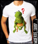 Тениска с щампа KERMIT THE FROG, снимка 1 - Тениски - 36295570