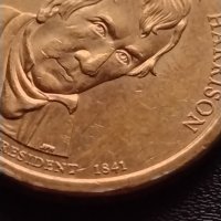 Възпоменателна монета WILLIAM HENRY HARRISON 9 президент на САЩ 1841г. за КОЛЕКЦИЯ 38036, снимка 7 - Нумизматика и бонистика - 40764267