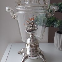 Много рядък Руски самовар/сребро сребърен сребърни/, снимка 11 - Антикварни и старинни предмети - 40390484