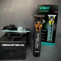 Професионален тример VGR V-082 de LUX за стайлинг с USB зареждане и 4 различни приставки, снимка 1 - Машинки за подстригване - 39418869