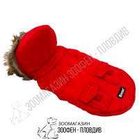 Яке за Куче - с Качулка - Classic Jacket Red - XS, S, M, L - Pet Interest, снимка 1 - За кучета - 26677997