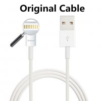 Оригинален USB кабел Apple iPhone 7 8 8 plus FOXCONN , Бял , снимка 2 - Аксесоари за Apple - 33821030