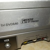 SAMSUNG SV-640DVD 6HEAD HIFI STEREO VIDEO & DVD LNV3008231040, снимка 6 - Плейъри, домашно кино, прожектори - 42018624