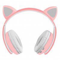 Безжични слушалки с котешки уши , снимка 3 - Безжични слушалки - 40008439
