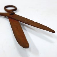 Стара шивашка ръждива ножица, ножици(12.2), снимка 3 - Антикварни и старинни предмети - 44308167