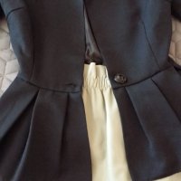 Стилен сет от сако Evis и кожена пола, снимка 10 - Сака - 35849863