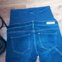 Дънки за бременни от H&M MAMA skinny High Rib размер 38, снимка 6 - Дрехи за бременни - 39702905