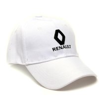 Автомобилна бяла шапка - Рено (Renault), снимка 3 - Шапки - 41061174