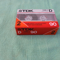 Нови TDK D90 Аудио касети, снимка 2 - Аудио касети - 36264421