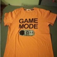 Геймърска тениска НМ в оранжево размер 158/164 13/14г, снимка 2 - Детски тениски и потници - 34071993