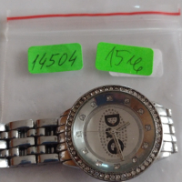 Модерен дамски часовник DOLCE GABANA с кристали Сваровски стил качество - 14504, снимка 7 - Дамски - 36124399