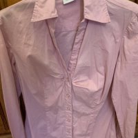 Продавам елегантна риза в розово .  , снимка 5 - Блузи с дълъг ръкав и пуловери - 39932670