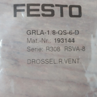 Пневматичен дросел Festo", снимка 3 - Резервни части за машини - 44340476