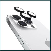 Стъклени Рингове за Камера за Apple iPhone 15 Pro | 15 Pro Max Plus, снимка 2 - Фолия, протектори - 42334475