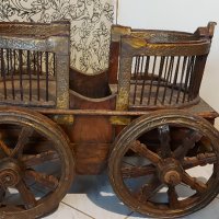 Стара количка, снимка 1 - Антикварни и старинни предмети - 41842566
