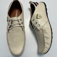 Мъжки обувки - Бежови 43, снимка 1 - Ежедневни обувки - 41807302