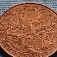 Сувенирна монета 10 пиратски паунда за КОЛЕКЦИЯ ДЕКОРАЦИЯ 30186, снимка 6 - Нумизматика и бонистика - 42712452
